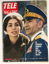 ►TELE MAGAZINE 626 - 1967 - FARAH DIBA - BARBARA - MARINA VLADY - MARIE LAFORET