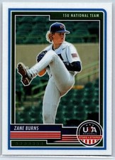 Zane Burns 2023 Panini USA Baseball Stars & Stripes #23