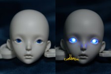 1/6 1/4 1/3 BJD Super Era Electric Eyes Resin Eyeballs Small Iris Blue Light DZ