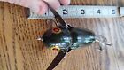 Heddon Crazy Crawler Bull Frog Wood Top Water Vintage Lure