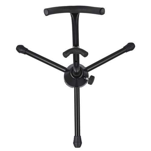 Saxophone Stand Metal Alto Sax Holder Portable Foldable Support Rack - Picture 9 of 22
