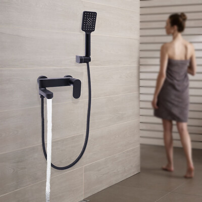 Dusch Set mit HandbrasueBadewannenarmatur Wasserfall Wannenarmatur Wasserhahn DE