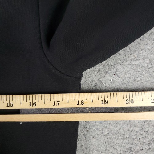Adidas Sweater Womens Medium Black Pullover Hoodie Sweatshirt Ladies * - Photo 9/10