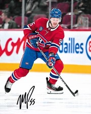Michael Pezzetta Signed 8x10 Photo Montreal Canadiens Autographed COA C