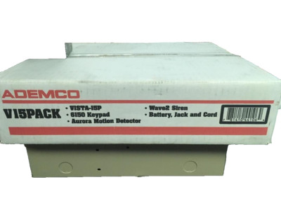 Ademco V15PACK VISTA-15P Power Pak Kit w/ Keypad, PIR & Sounder NOS in box