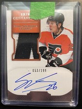 2011-12 Dominion #167 Erik Gustafsson JSY AU 53/199 RC patch autograph  🔥