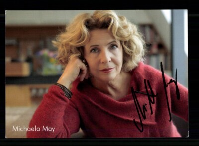 Michaela May Autograph Card Original Signed # BC 217770