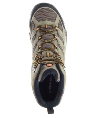 Merrell Moab 3 Mid GTX Mens Wide Hiking Boots - Walnut - Picture 5 of 7