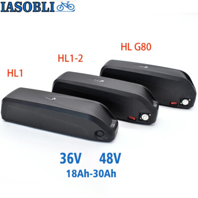 E-bike Akku 36V/48V Hailong-1/2/MAX Elektrofahrrad Batterie für 0~1500W Motor