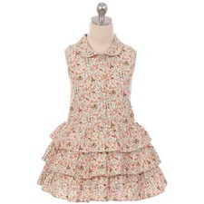 PINK Size 4 Cotton Flower Girl Dress Birthday Formal Party