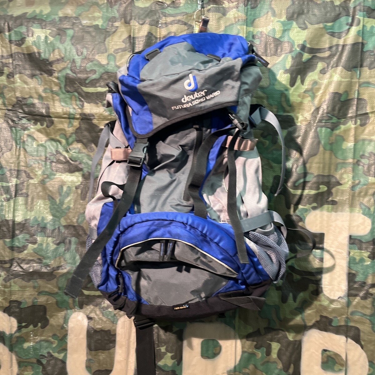 Deuter Backpack Futura Vario 50+10 Trekking Hiking Rain | eBay Deuter Backpack Futura Vario 50+10 Trekking Hiking Rain | eBay