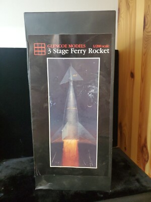 Glencoe Models 1/288 3 Stage Ferry Rocket Model Kit NIB 1993 #05908 BD