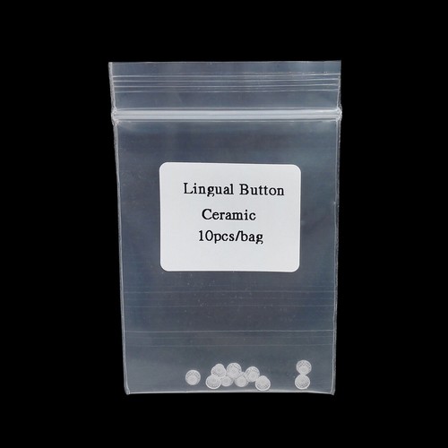 Dental Ortho Lingual Buttons Bondable Traction Hook Eyelets Round /Rectangular - Picture 57 of 160