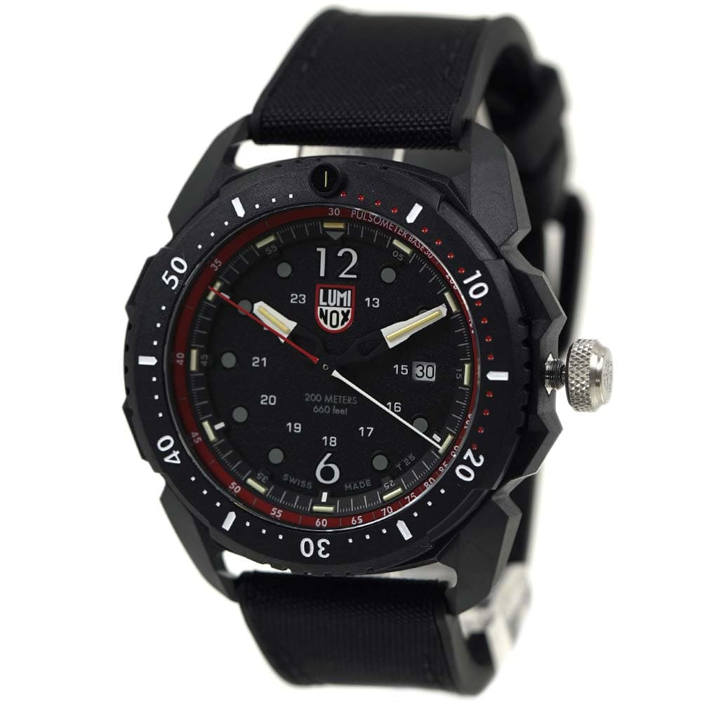 Luminox Sapphire Crystal ICE SAR Artic Black Dial Men's Watch Date