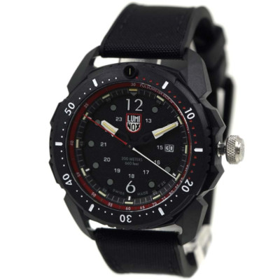 Luminox Sapphire Crystal ICE SAR Artic Black Dial Men's Watch Date XL.1051
