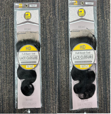 CRAFTORS Brazilian Remi 100 % Körperwelle natürliches Echthaar 13*4 frontaler UK-Verkäufer
