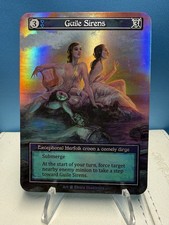 Sorcery Contested Realm Beta - Foil Guile Sirens Curio 