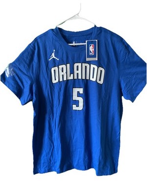 Nike  Jordan NBA XL paolo Banchero Orlando Magic #5 Tshirt 