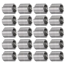 20Pcs 7/16-14 UNC 2D 22.2mm Threaded Inserts Stainless Steel for DIY