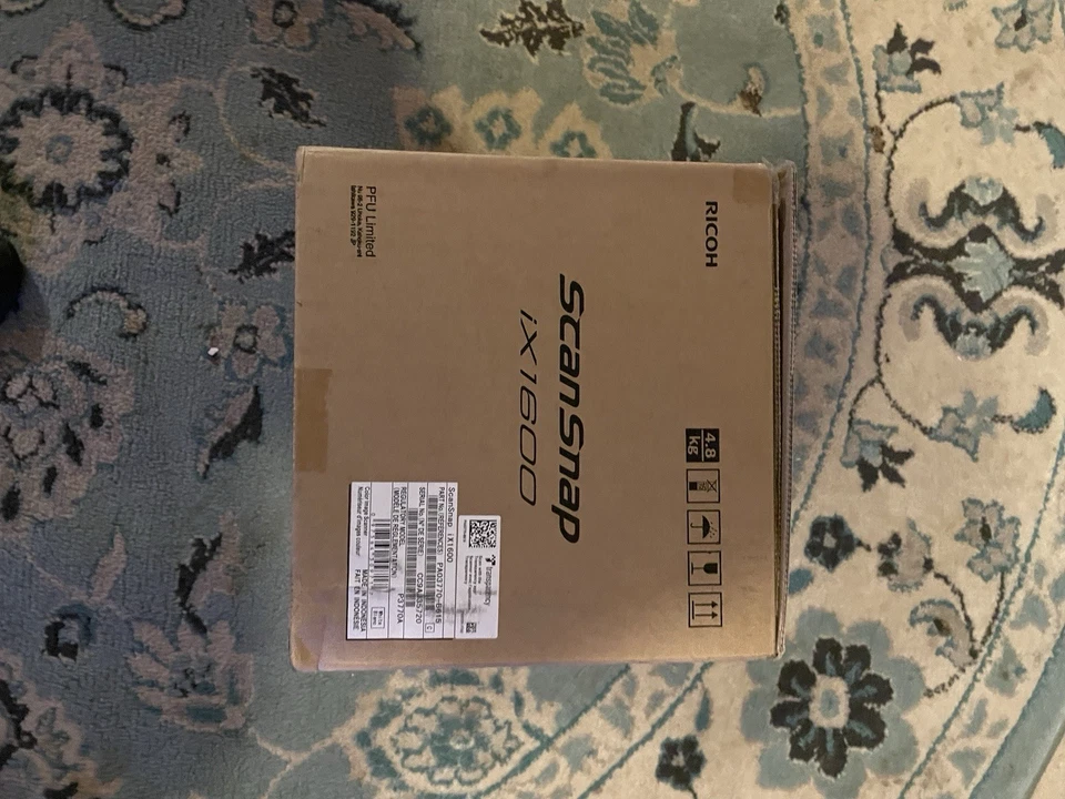 Ricoh Fujitsu ScanSnap iX1600 Color Image Document Scanner (PA03770-B635) - New - Image 2 of 2