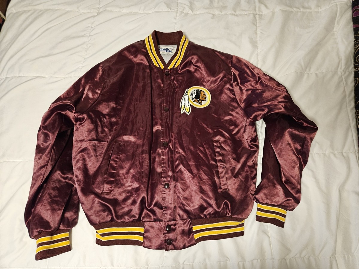 Vintage Washington Redskins Satin Jacket Chalk Line 80s/90s