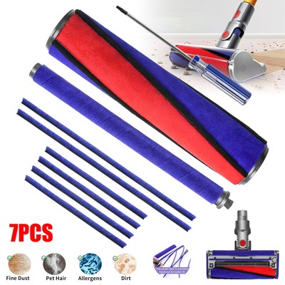 Weiche Ersatzbürste 9 Stück für Dyson V6 V7 V8 V10 V11 Staubsauger Fluffy Rolle