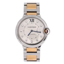 Cartier Ballon Bleu de Cartier Automatic Watch Stainless Steel and Rose Gold