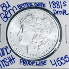 1881 S BU UNCIRCULATED MORGAN SILVER DOLLAR AUTHENTIC U.S.MINT FREESHIPPING 4555