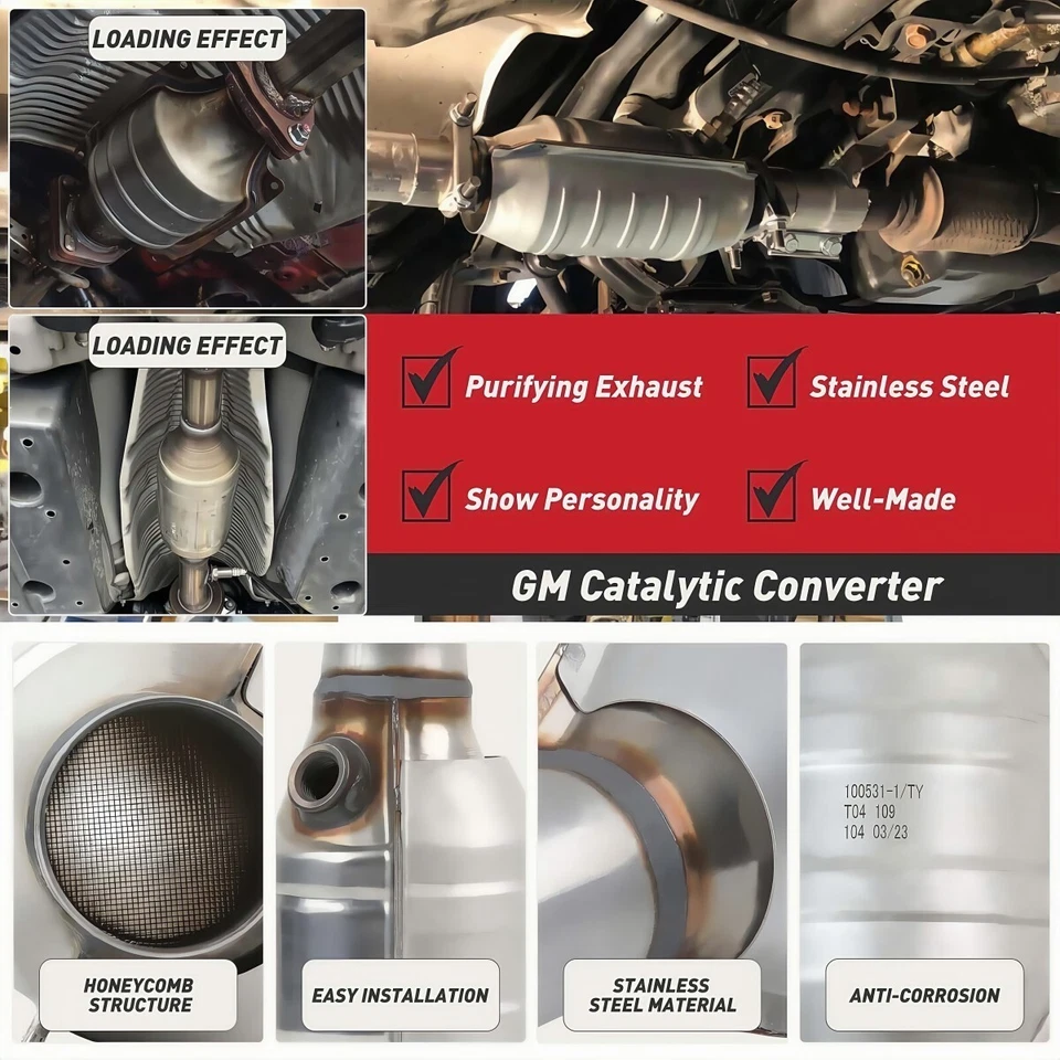 High Flow Inlet/Outlet Catalytic Converter for Mercedes-Benz Models (1907-2022) - Image 3 of 4