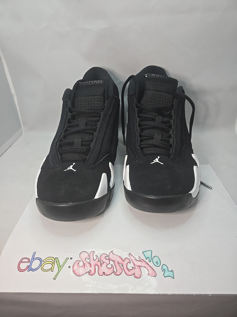 Size 9 - Air Jordan 14 Retro Black White for sale online | eBay