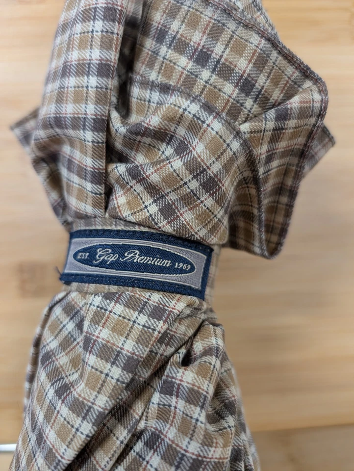 Paraguas marrón vintage Gap Foto 2 de 4