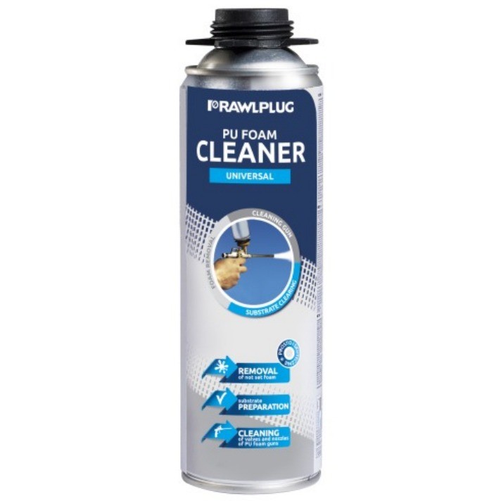 PU FOAM CLEANER, 500ML, DESCRIPTION ANG/FR/NIE R-RPC-0500