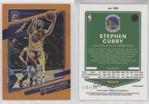 2021-22 Panini Donruss Optic Orange Prizm /199 Stephen Curry #128