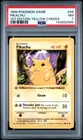 1999 POKEMON GAME 1ST ED-YELLOW CHEEKS #58 PIKACHU PSA 7