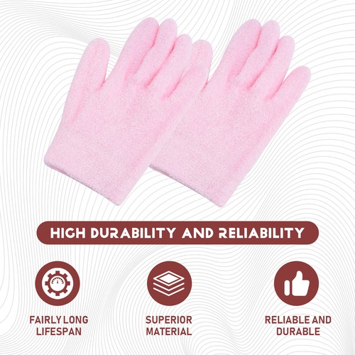 Feuchtigkeit Spendende Handschuhe mit Gel GefüTterter Baumwoll Handschuh mi3709 - Bild 4 von 7