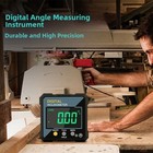 Waterproof Electronic Angle Protractor Digital Inclinometer  Level Gauge Tool