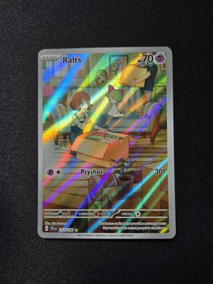 Ralts 211/198 - Scarlet & Violet Base Set - Illustration Rare - Near Mint