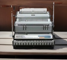 Akiles DuoMac C41 Plastic Comb 4:1 Coil Binding Machine - Fast Shipping