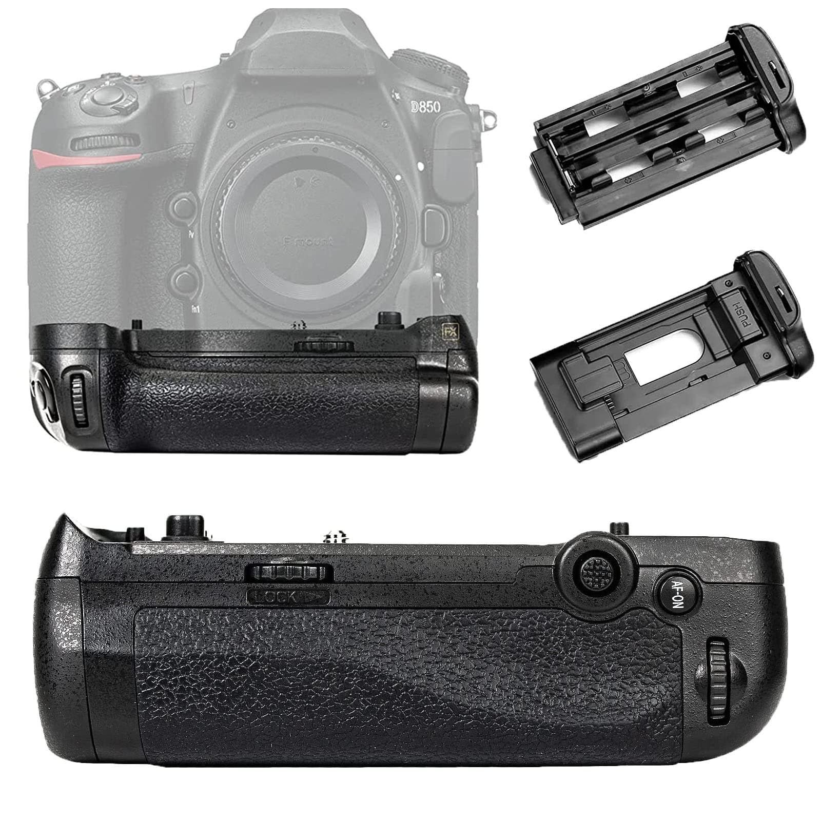 MB-D18 Battery Grip for Nikon D850 DSLR Camera, Replacement for Nikon MB-D18 ...