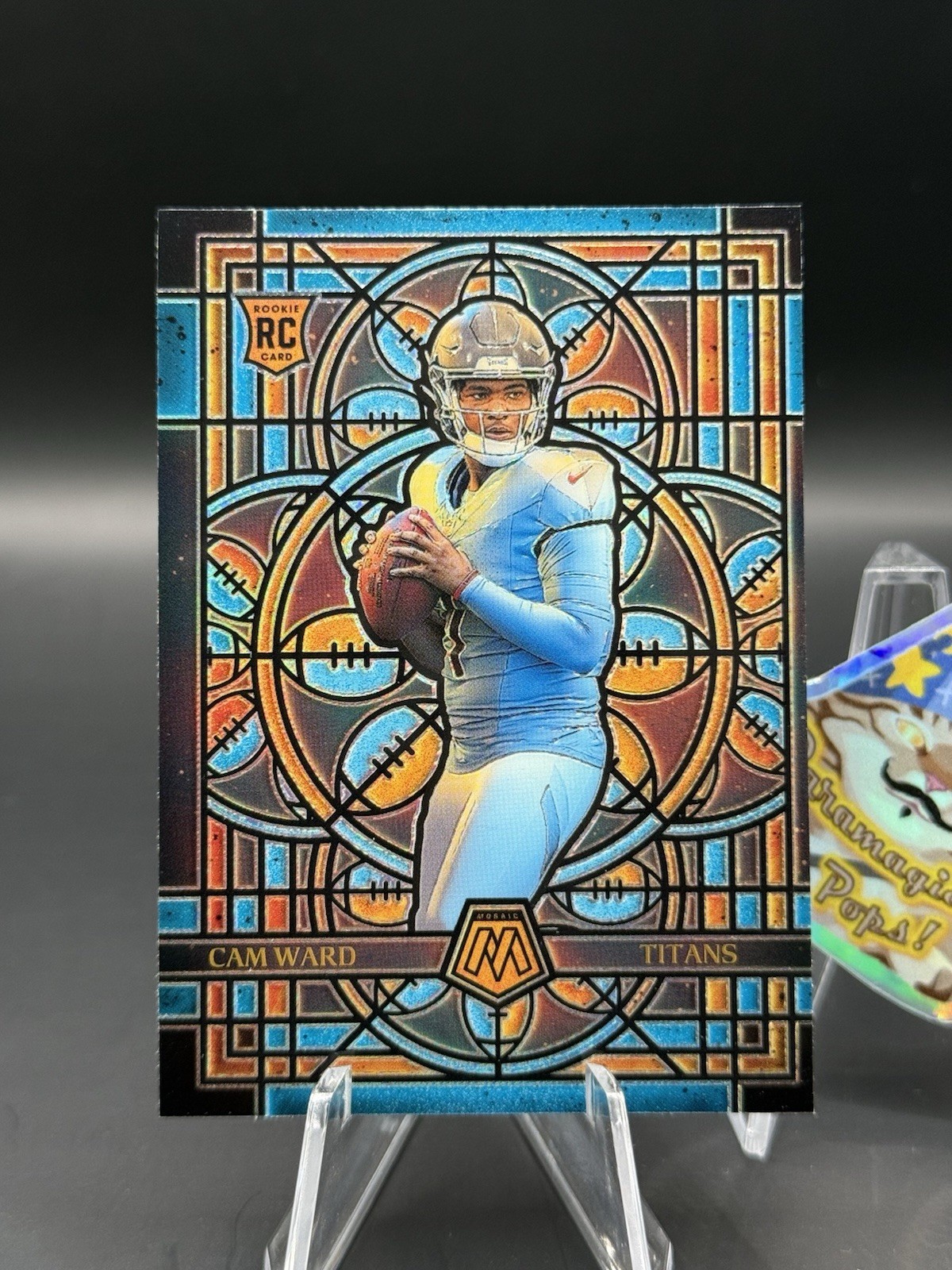 2025 Panini Mosaic Cam Ward Rookie Stained Glass - Case Hit SSP