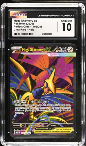 Mega Skarmory ex graded CGC 10 for sale on eBay