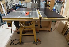 Powermatic 64B Table Saw, 1.75 Hp 115/230 V, 30 In. Fence With Riving Knife