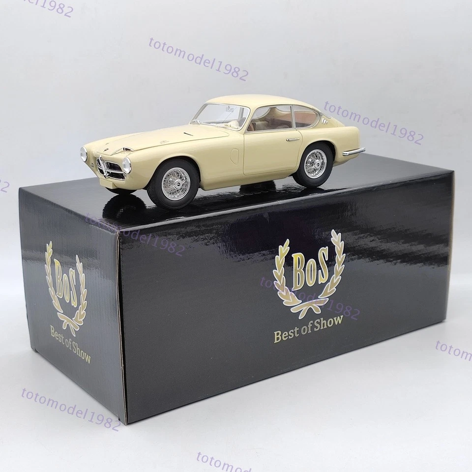 1/18 BOS Pegaso Z-102 Berlinetta Touring 1953 BOS171 Resin Model Car Used - Image 2 of 4