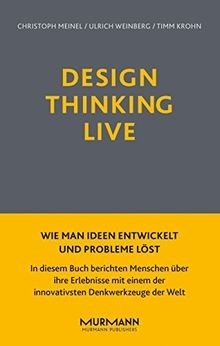 Design Thinking Live von Christoph Meinel (Hg.), Ul... | Buch | Zustand sehr gut