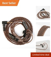 Lightweight 1.2m Replacement Earphone Cable for KZ  CCA Earbuds - Mic Included