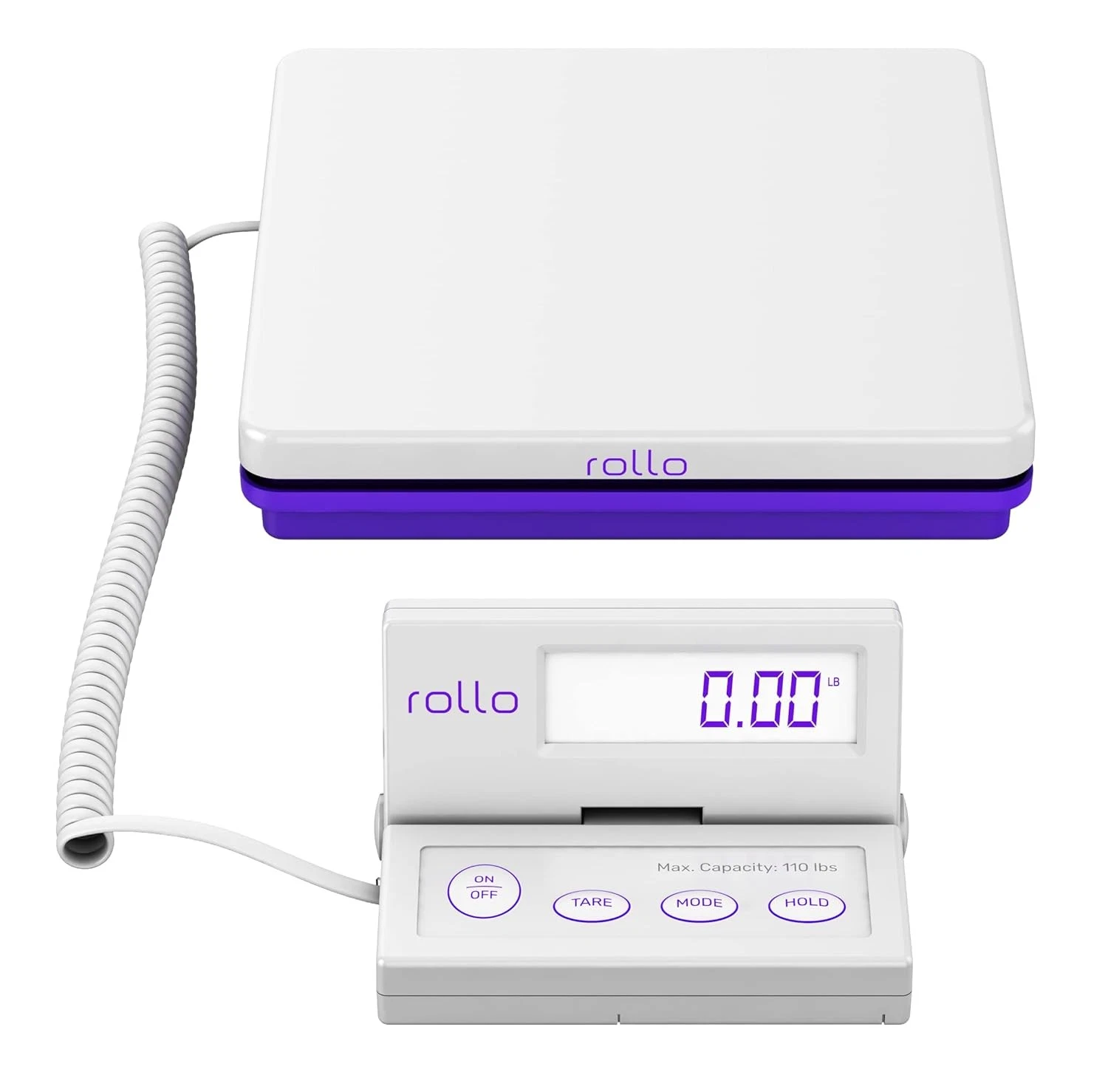 Rollo Shipping Scale For Packages - Digital Postal (110 White