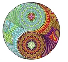 ZenChalet - Yin Yang Jigsaw Puzzles for Adults 200 Piece - Wooden Jigsaw Puzzle