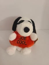 Aurora Peanuts Palm Pals Joe Cool White 5" 40475 Plush Stuffed Animal Toy
