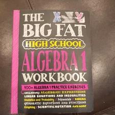 Big Fat High School Algebra 1 Workbook