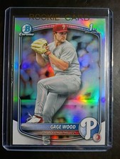2025 Bowman Draft Chrome - Gage Wood #BDC-4 Refractor (RC)